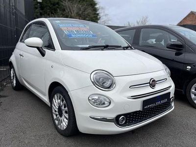 Used Fiat 500 Lounge 69 HP (50 kW) 2016 White Hatchback