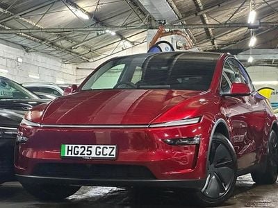 Used Tesla Model Y Long Range AWD 377 kW (513 HP) 2025 Red SUV