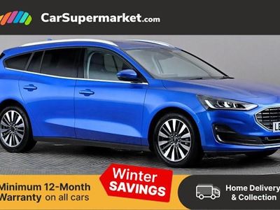 Blue Used 2023 Ford Focus Titanium X Estate | £19,697 (A bit pricey)