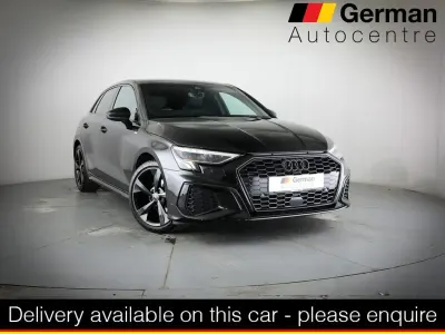 Used Audi A3 Sportback S-Line 110 HP (80 kW) 2023 Black Hatchback