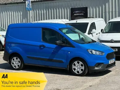 Used Ford Transit Trend 100 HP (73 kW) 2021 Blue Van