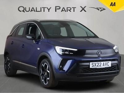 Blue Used 2022 Vauxhall Crossland Ultimate SUV | £11,366 (Good price)