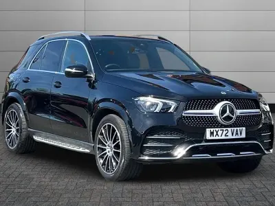 Used Mercedes GLE400 AMG line 330 HP (242 kW) 2022 Obsidian black SUV
