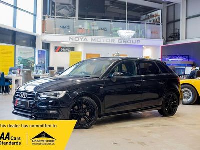 Black Used 2016 Audi A3 Sportback S-Line Hatchback | £8,799 (Fair price)