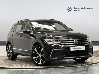 Used VW Tiguan R-line 150 HP (110 kW) 2023 Black SUV