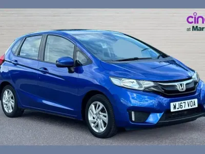 Used Honda Jazz SE 102 HP (75 kW) 2017 Blue Hatchback