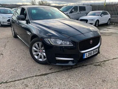Used Jaguar XF R-Sport 2016 Black Sedan
