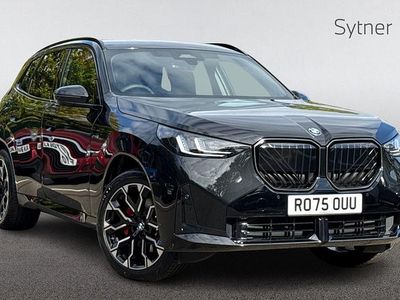 Black New 2025 BMW X3 M Sport SUV | £58,000