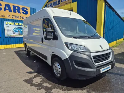 Used Peugeot Boxer 140 HP (102 kW) 2020 White Van
