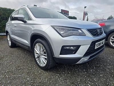 Begagnad Seat Ateca 4Drive 150 HK (110 kW) 2018 Silver SUV