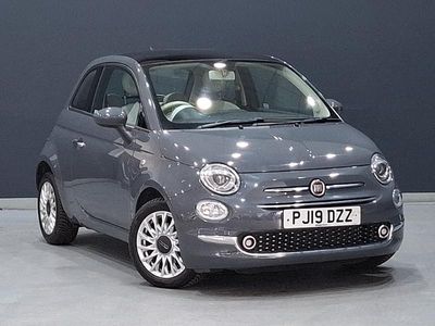 Used Fiat 500 Lounge 69 HP (50 kW) 2019 Grey Hatchback