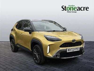 Yellow Used 2023 Toyota Yaris Cross SUV | £18,790 (Good price)