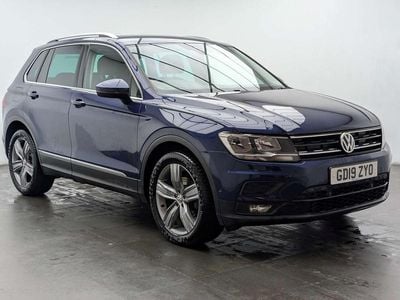 Used VW Tiguan Match 130 HP (95 kW) 2019 Blue SUV