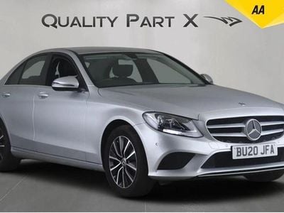 Silver Used 2020 Mercedes C180 SE Sedan | £13,766 (Fair price)