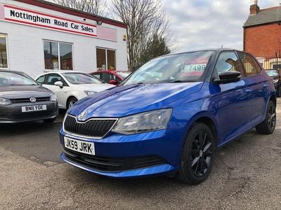 Blue Used 2017 Skoda Fabia Colour Edition Hatchback | £7,499 (Fair price)
