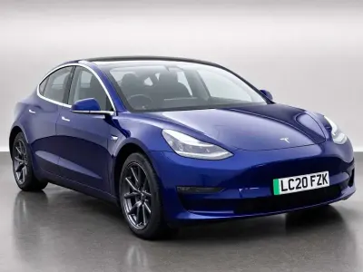 Used Tesla Model 3 Long Range RWD 254 kW (346 HP) 2020 Sedan