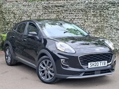 Second-hand Ford Puma Titanium 125 CP (91 kW) 2020 Negru SUV