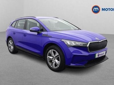 Used Skoda Enyaq iV ecoSuite 131 kW (179 HP) 2022 Blue SUV