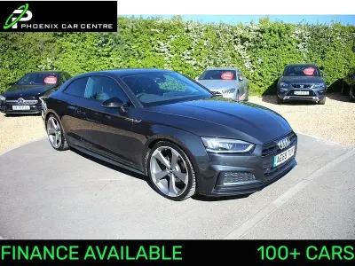 Używany Audi A5 Black Edition 190 KM (139 kW) 2019 Szary Coupe