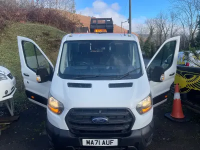 Used Ford Transit 130 HP (95 kW) 2021 White Van