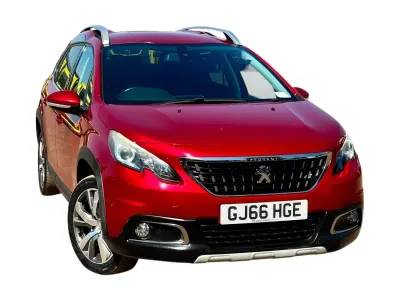 Used Peugeot 2008 Allure 82 HP (60 kW) 2016 Red SUV