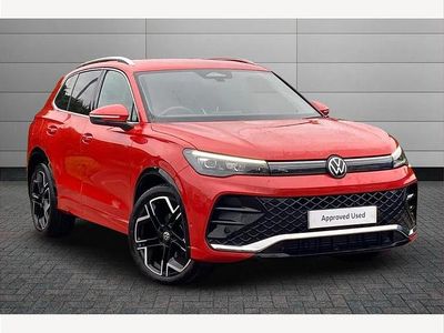 Red Used 2025 VW Tiguan R-line SUV | £33,850 (Expensive)