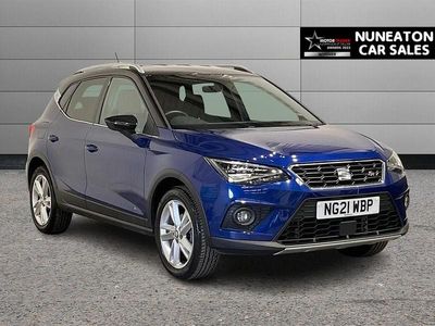 Used Seat Arona FR 110 HP (80 kW) 2021 Blue SUV