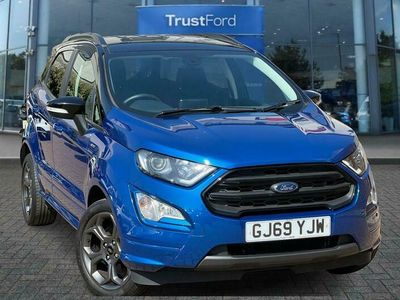 used Ford Ecosport 1.0 EcoBoost 125 ST-Line 5dr. GREAT SPECIFICATION ONE OWNER CAR WITH APPLE PLAY, NAVIGATION AND REAR PARK CAMERA
