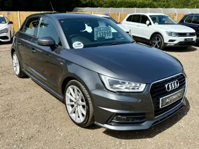 Usado Audi A1 S-Line 123 HP (90 kW) 2018 Cinzento Citadino