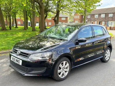 Used VW Polo SE 75 HP (55 kW) 2011 Black Hatchback