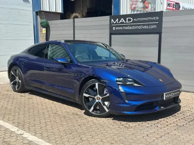 Used Porsche Taycan 500 kW (680 HP) 2020 Blue Sedan