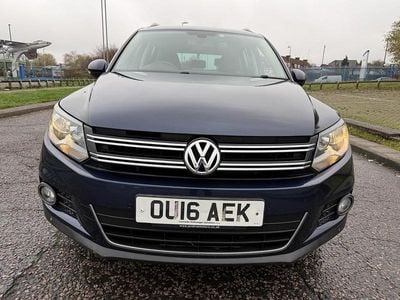 Used VW Tiguan Edition 150 HP (110 kW) 2016 Blue SUV