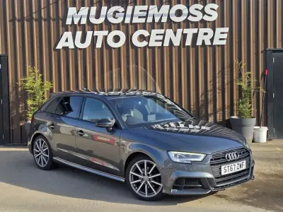 Usado Audi A3 Black Edition 150 HP (110 kW) 2017 Cinzento Citadino