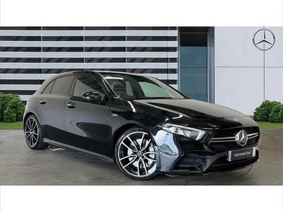 Used Mercedes A35 AMG Premium 306 HP (225 kW) 2022 Black Hatchback