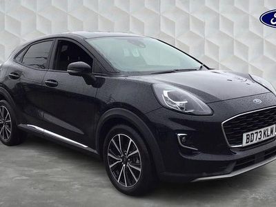 Used Ford Puma Titanium 125 HP (91 kW) 2023 Black SUV