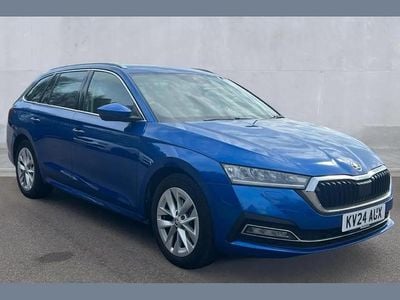 Used Skoda Octavia SE L 150 HP (110 kW) 2024 Blue Estate