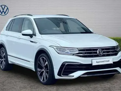 Used VW Tiguan R-line 150 HP (110 kW) 2023 White SUV