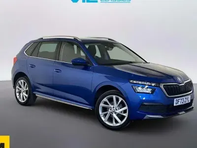 Used Skoda Kamiq SE L Executive 150 HP (110 kW) 2023 Blue SUV