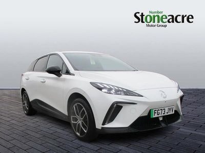 Used MG MG4 EV Trophy 150 kW (204 HP) 2023 White Hatchback