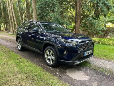 Blue Used 2019 Toyota RAV4 Hybrid SUV | £23,500 (Fair price)