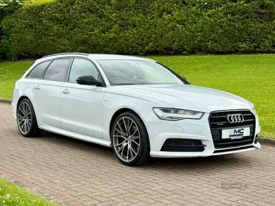 Used Audi A6 Black Edition 2018 White Estate
