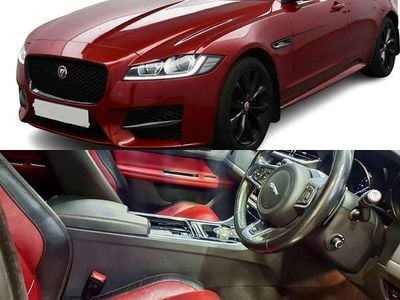 Begagnad Jaguar XF R-Sport 180 HK (132 kW) 2016 Röd Sedan