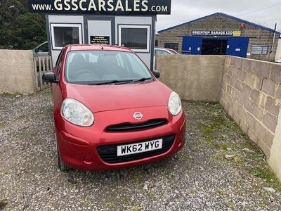 Used Nissan Micra Visia 2012 Red Hatchback