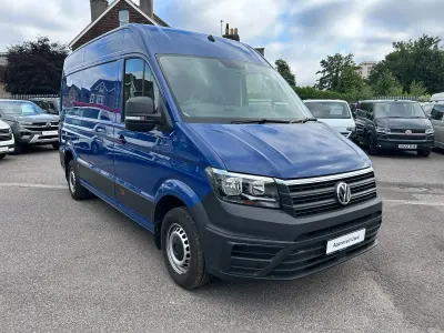 Used VW Crafter Trendline 140 HP (102 kW) 2022 Blue Van