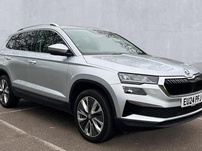 Used Skoda Karoq SE L 150 HP (110 kW) 2024 Brilliant silver SUV