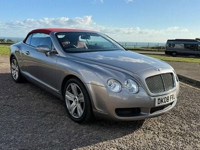 Used Bentley Continental GT Convertible 560 HP (411 kW) 2008 Silver Cabriolet