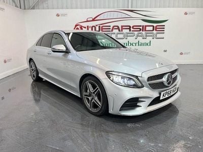 Używany Mercedes C220 AMG Line Premium 194 KM (142 kW) 2018 Srebrny Sedan/Limuzyna