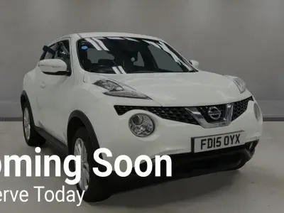 Used Nissan Juke Acenta Premium 117 HP (86 kW) 2015 White SUV