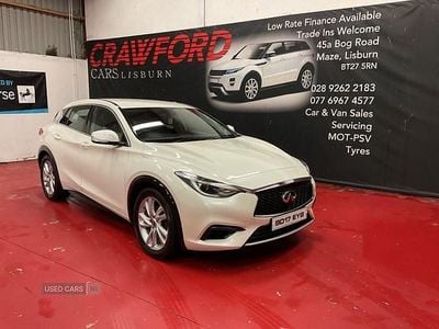 White Used 2017 Infiniti Q30 Business Hatchback | £8,995 (Fair price)
