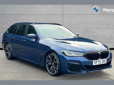 Used BMW 520 M Sport 187 HP (137 kW) 2022 Blue Estate